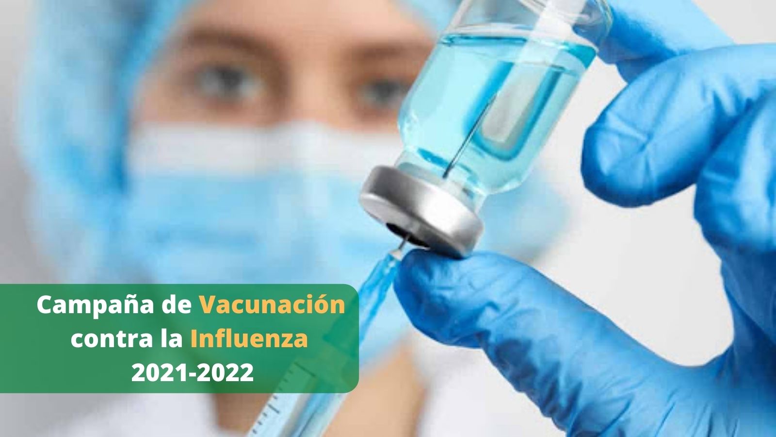 Campaña de vacunación Influenza
