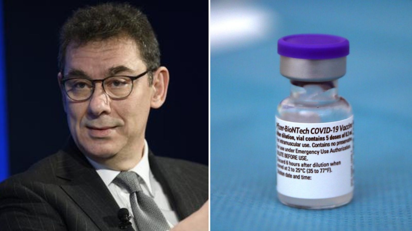 Albert Bourla vacunación regreso a normalidad en 2022 Pfizer