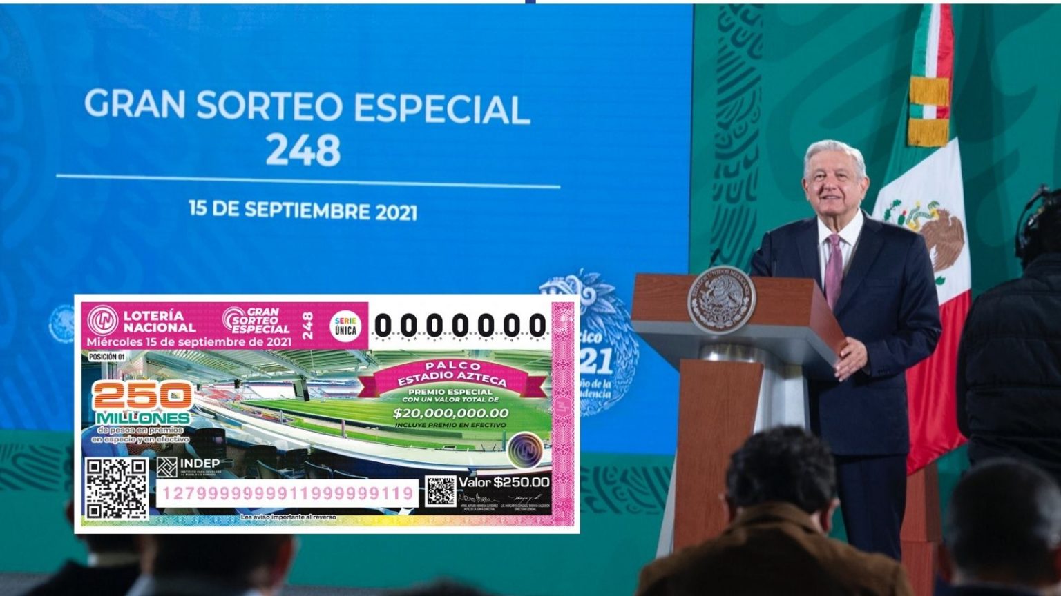 Lotería Nacional sorteará 22 premios en su Gran Sorteo desde un