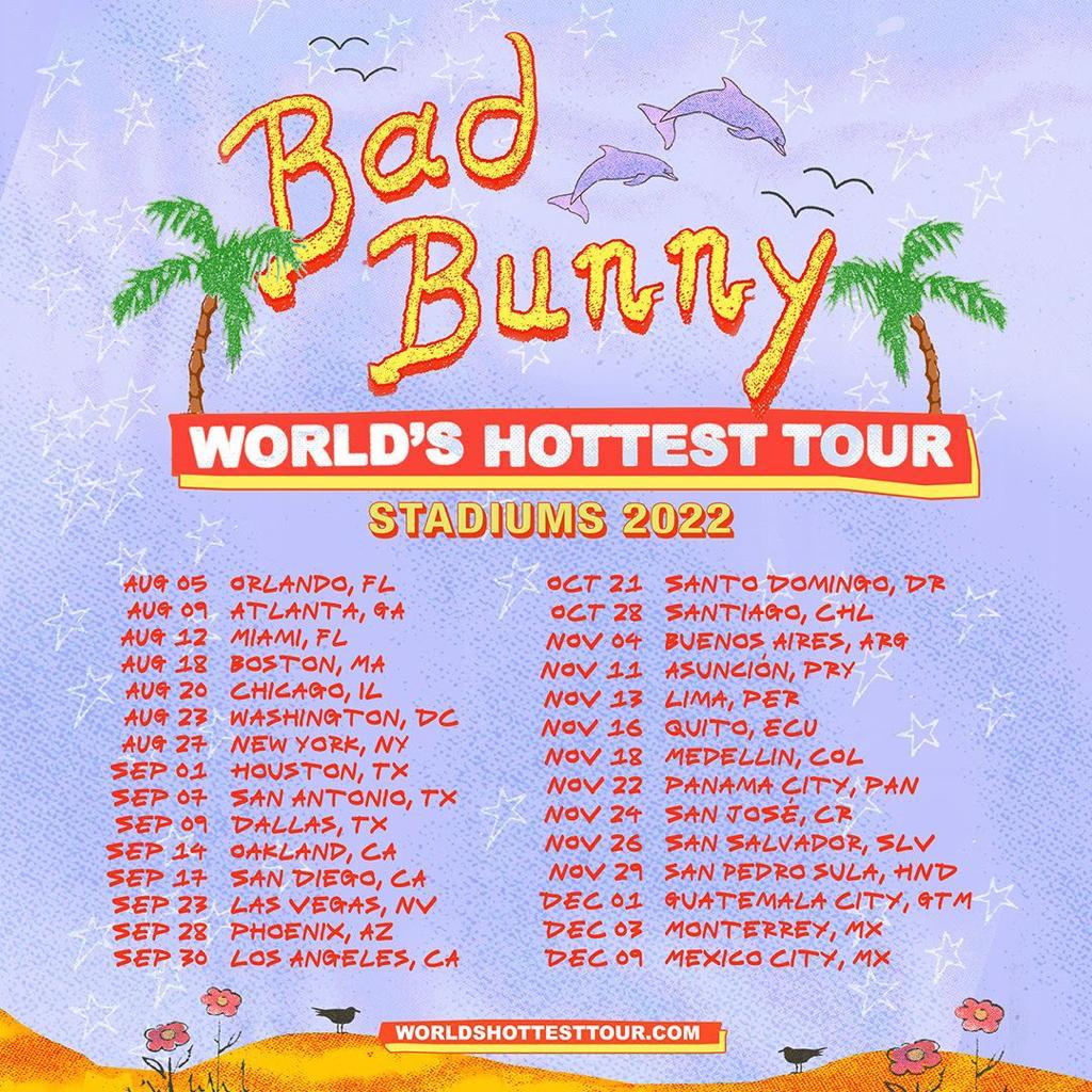 Bad Bunny Worlds Hottest Tour