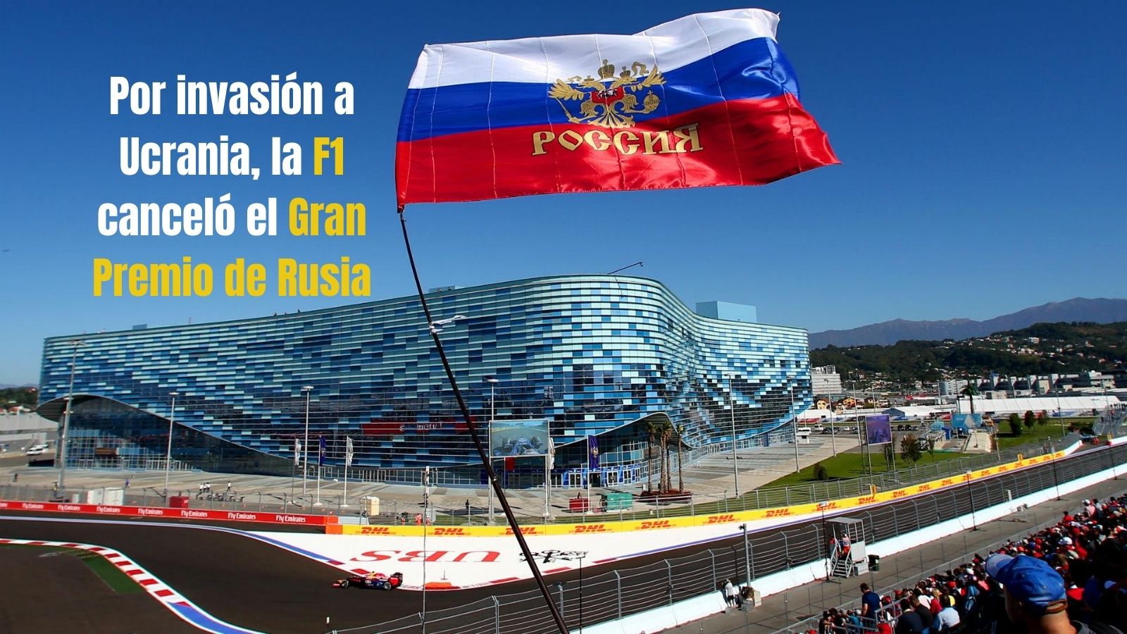 Fórmula 1 cancela el Gran Premio de Rusia