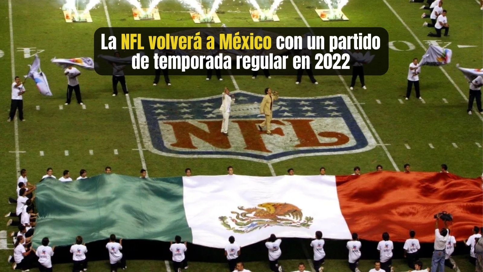 NFL volverá a México con partido de temporada regular