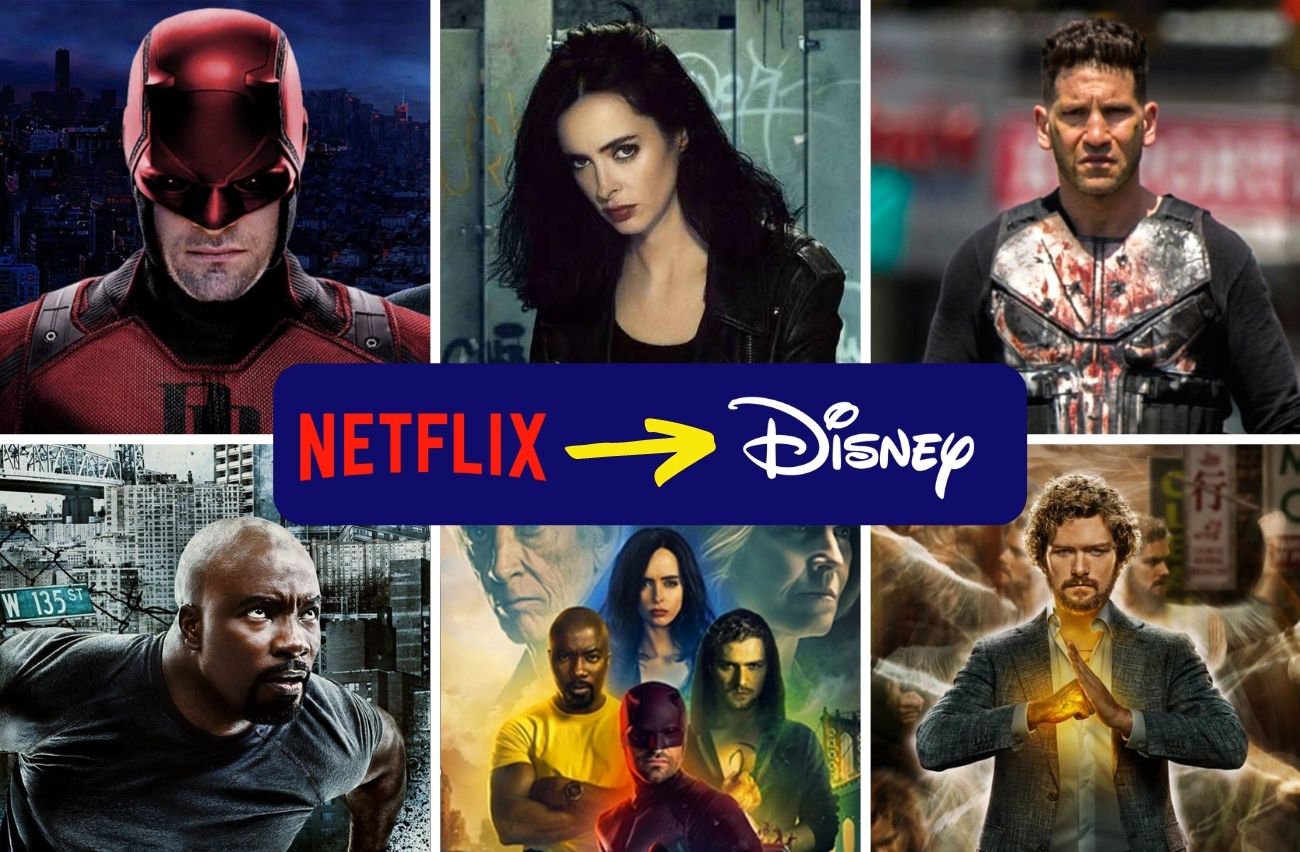 daredevil y series de marvel que dejan Netflix