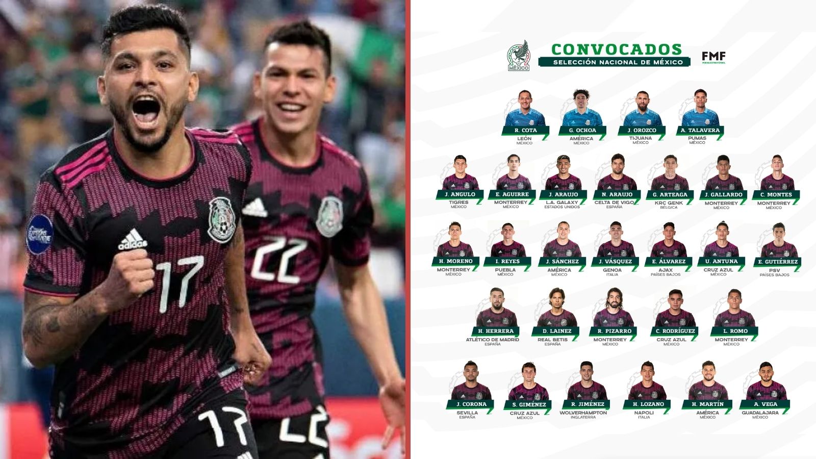 Selección Mexicana Futbol Tri Catar 2022