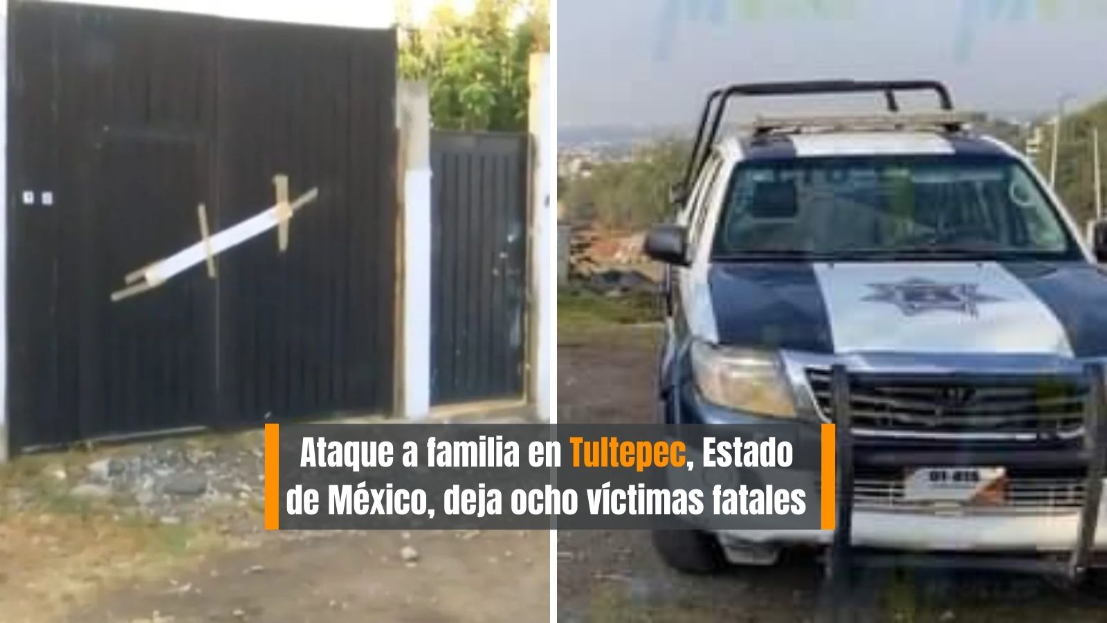 Asesinan a ocho personas en Tultepec Estado de México