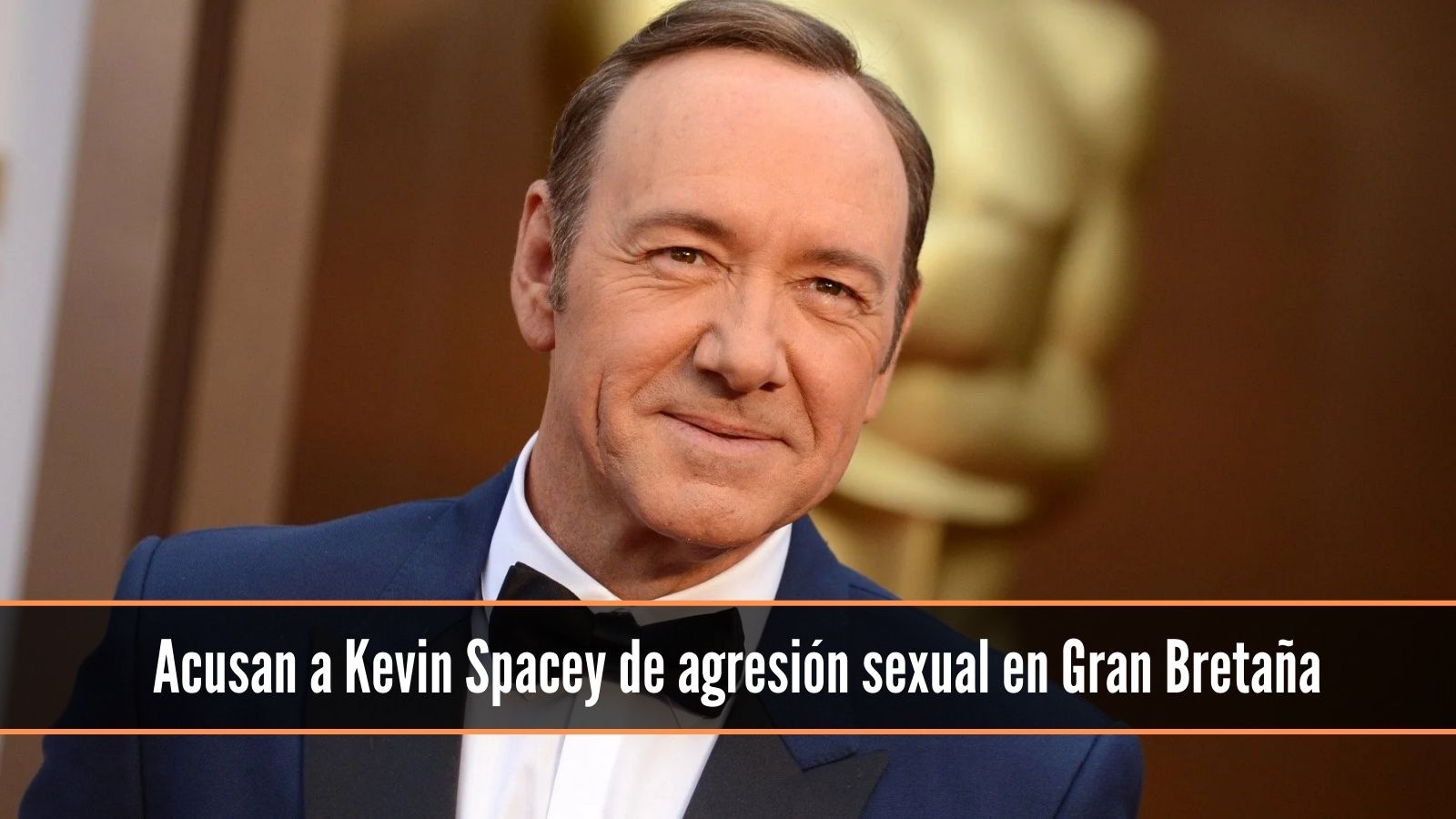 Acusan a Kevin Spacey de agresión sexual