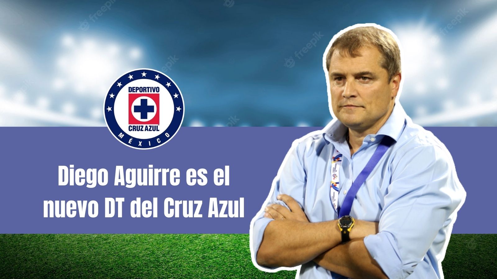 Diego Aguirre nuevo técnico de Cruz Azul