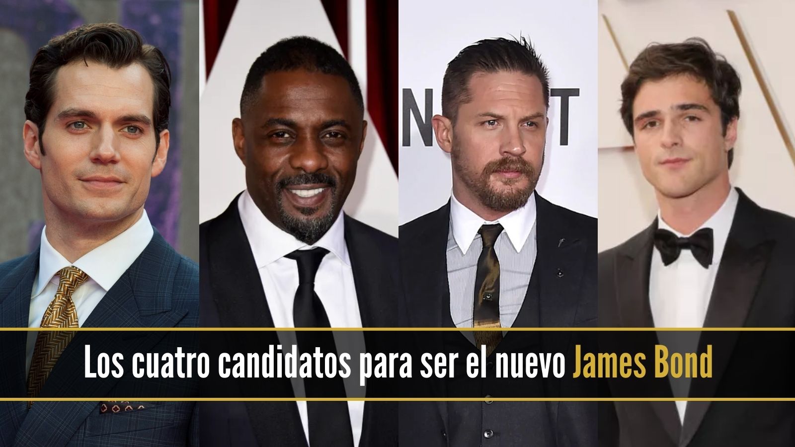 Los cuatro candidatos para ser el nuevo James Bond
