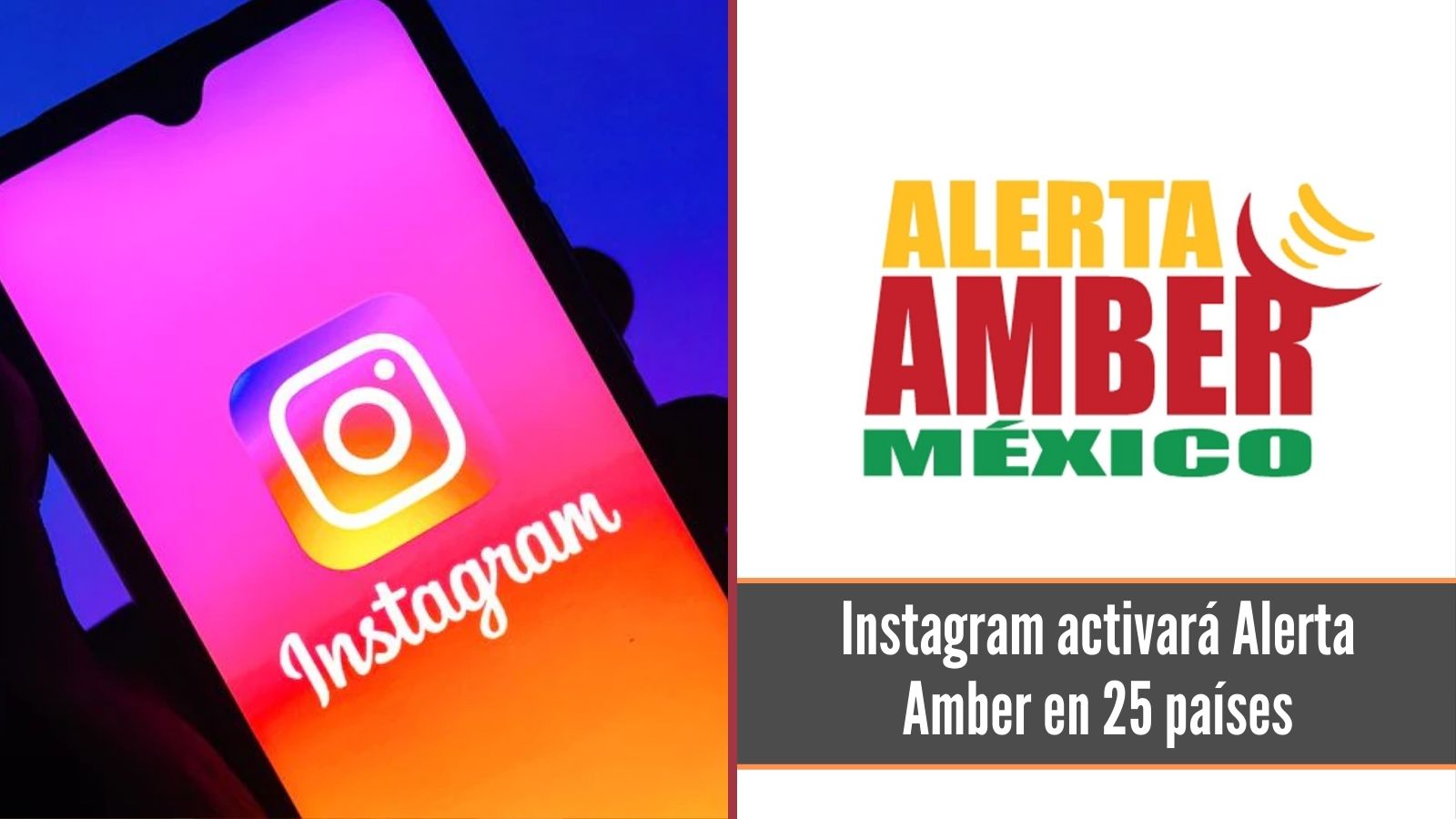 Instagram activará Alerta Amber