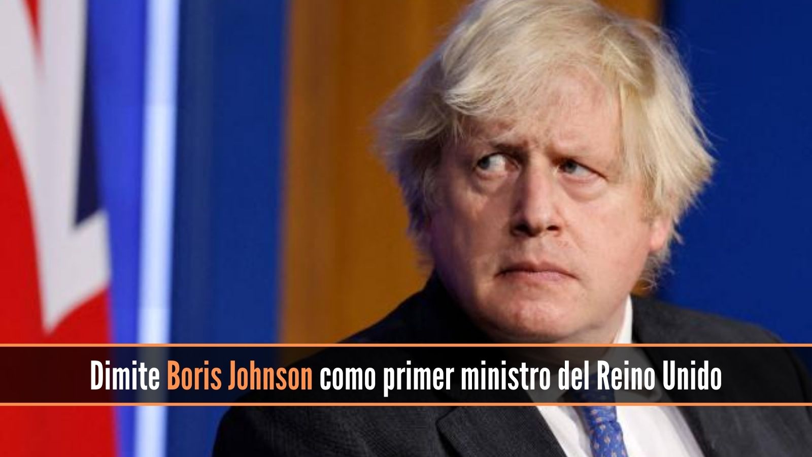 Dimite Boris Johnson a su cargo como primer ministro del Reino Unido