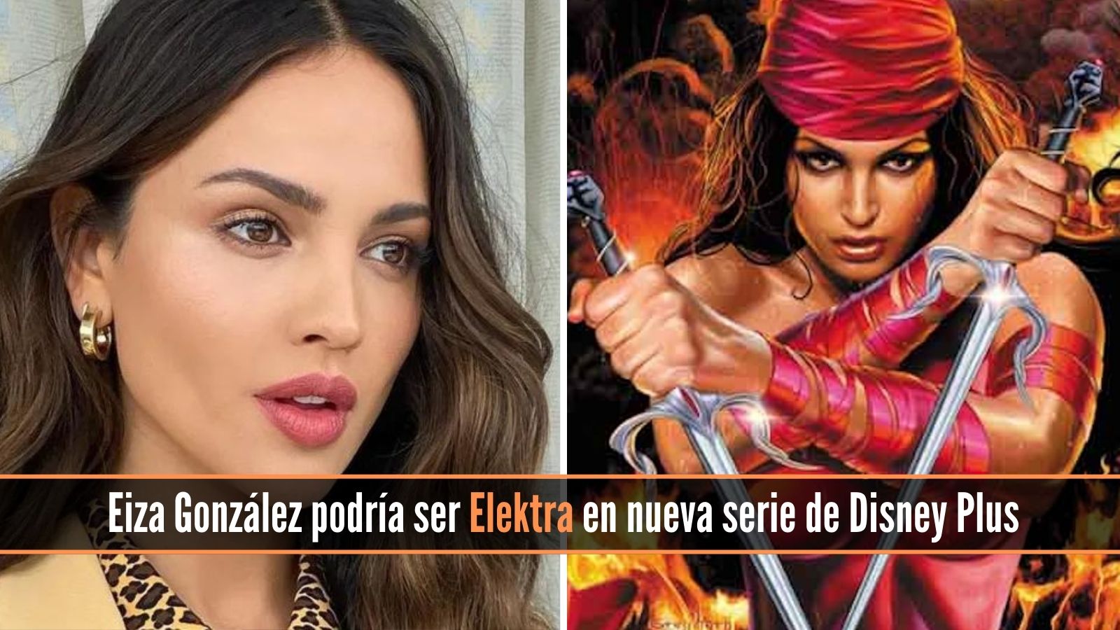Eiza González podría ser Elektra en nueva serie de Disney Plus