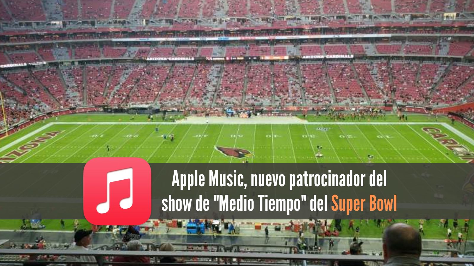 Apple Music medio tiempo Super Bowl