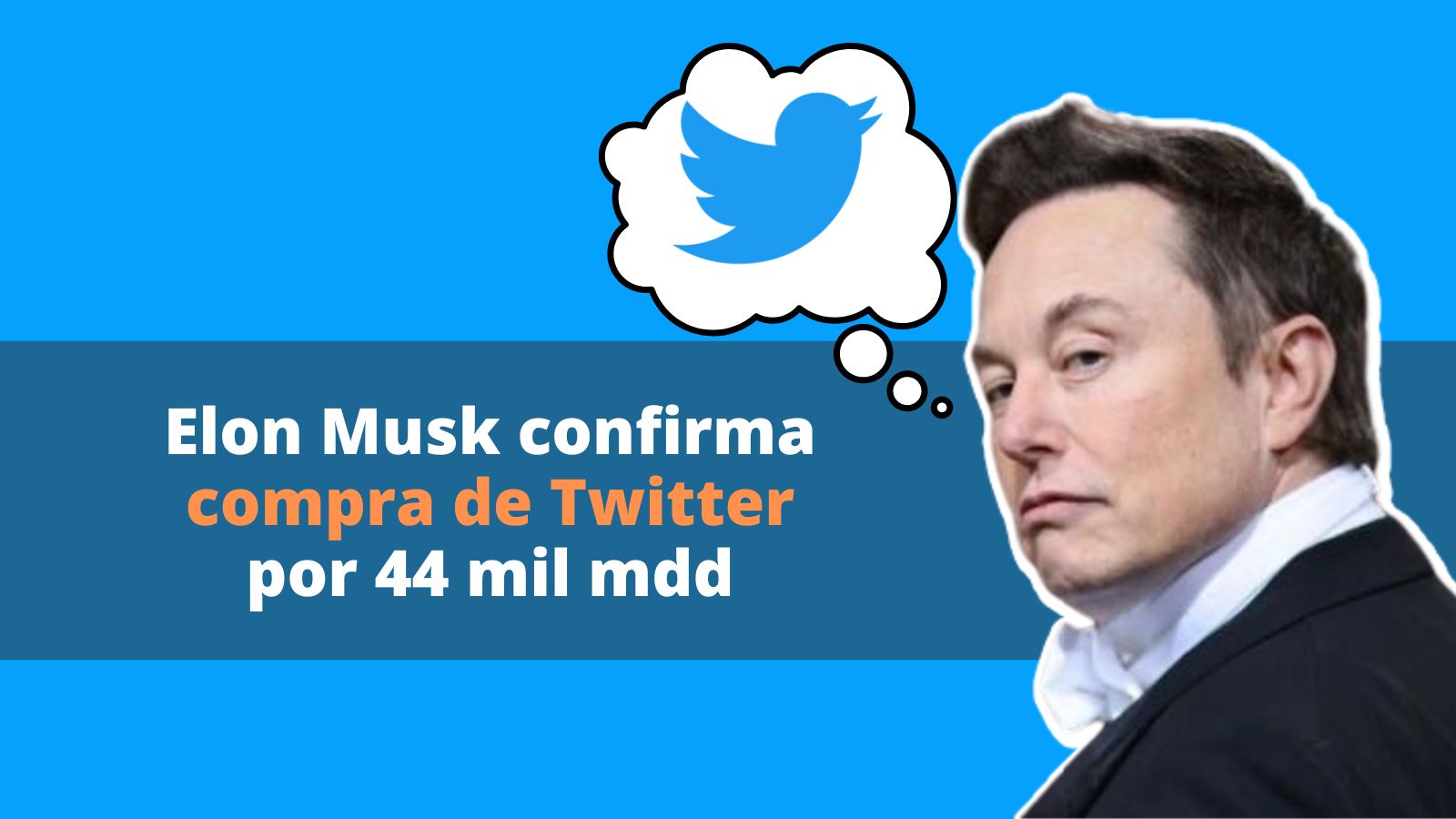 Elon Musk compró Twitter
