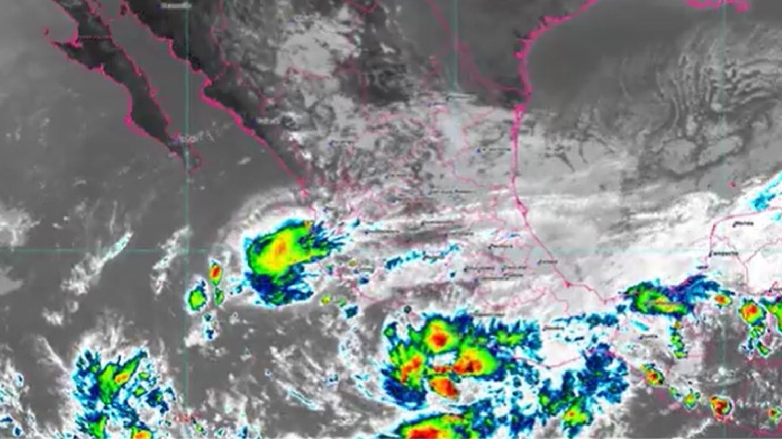 Tormenta Tropical Roslyn lluvias en México