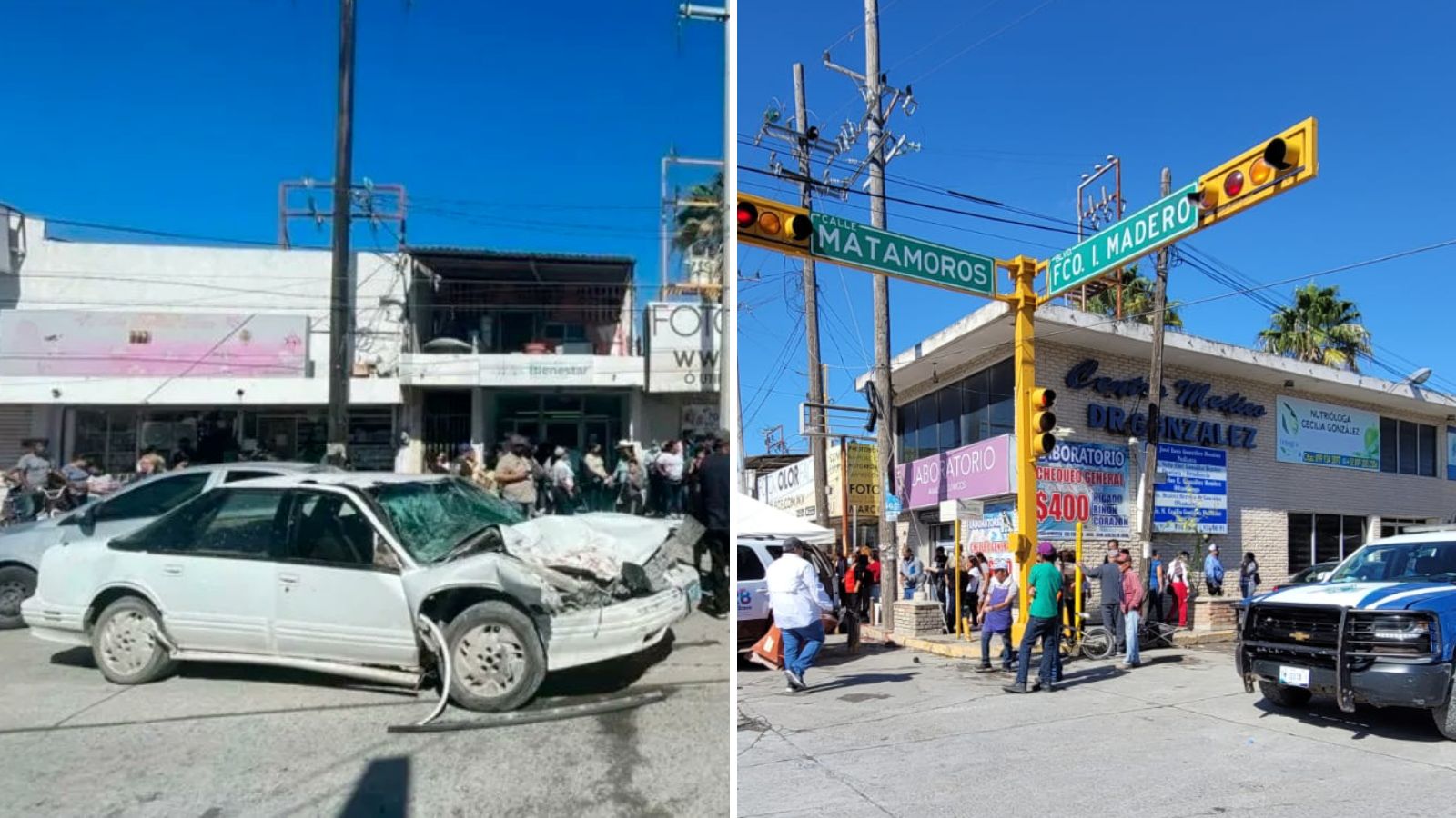 Atropellamiento múltiple de adultos mayores en Río Bravo Tamaulipas