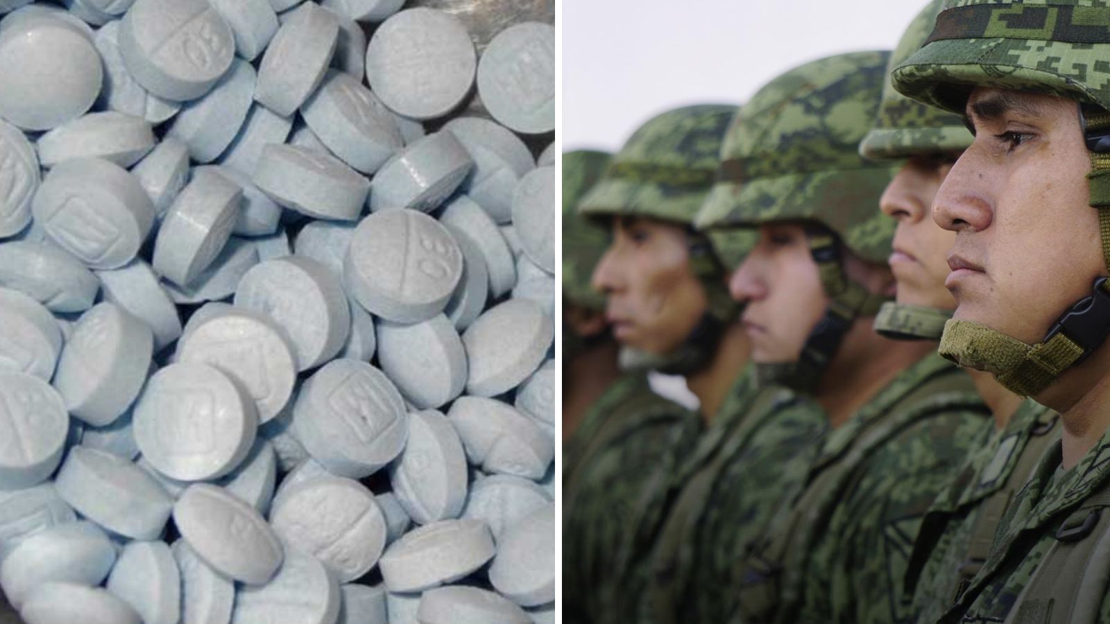 Ejército Mexicano decomisa 117 kilogramos de fentanilo