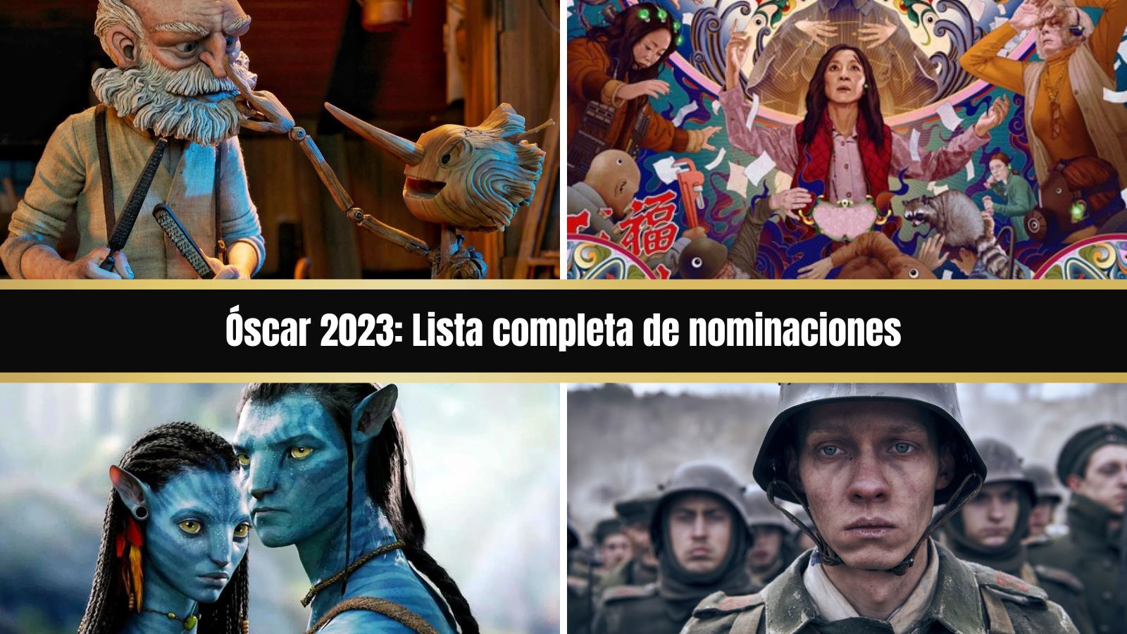 Óscar 2023 lísta de nominados