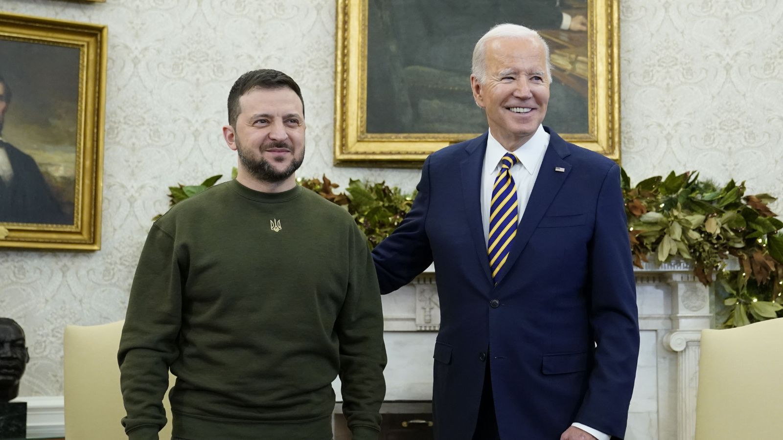 Joe Biden visita a Volodímir Zelenski Estados Unidos Ucrania