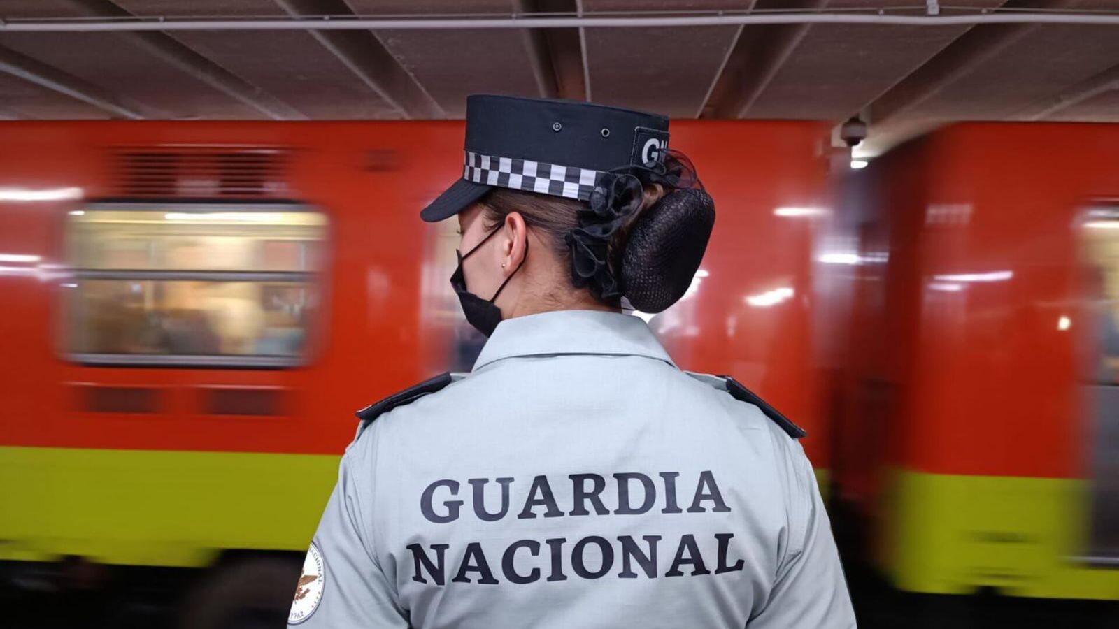 Claudia Sheinbaum Guardia Nacional se retirará del Metro CDMX