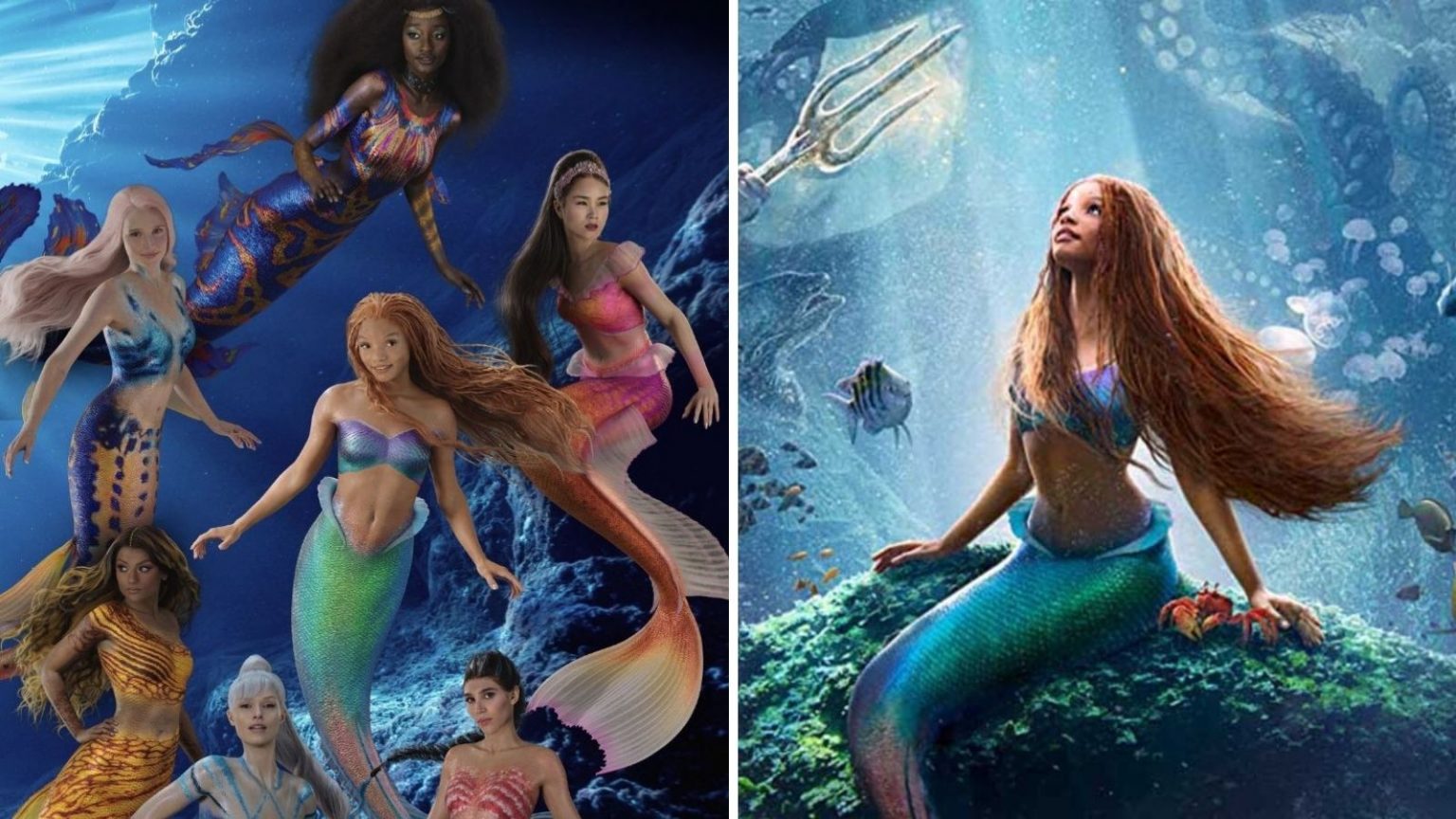 La sirenita Disney revela nombres y look de las hermanas de Ariel