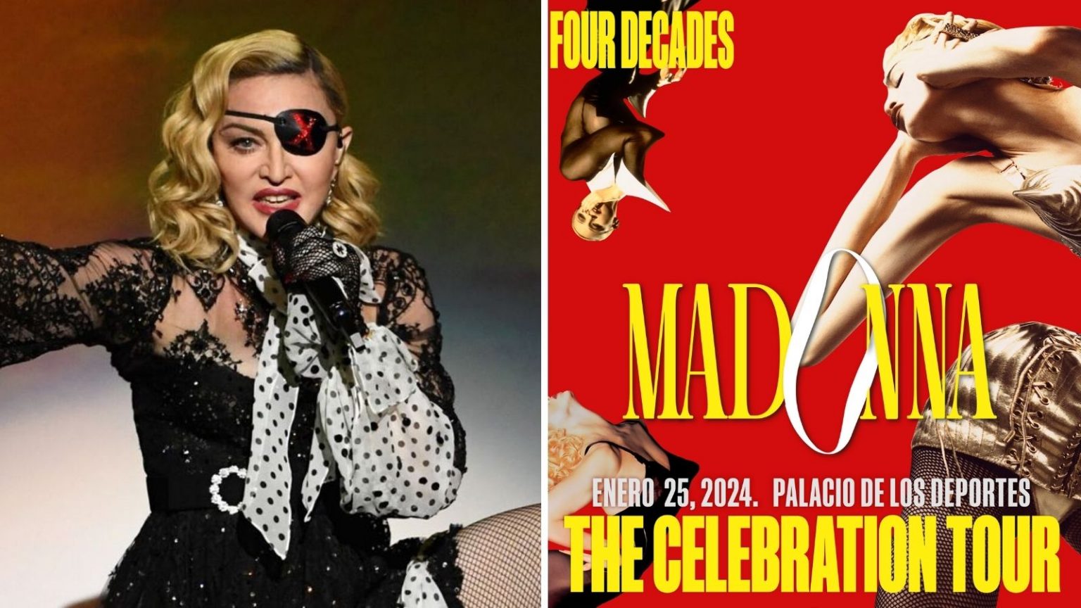 Madonna volverá a México con su ‘Celebration Tour’ CDMX, 2024