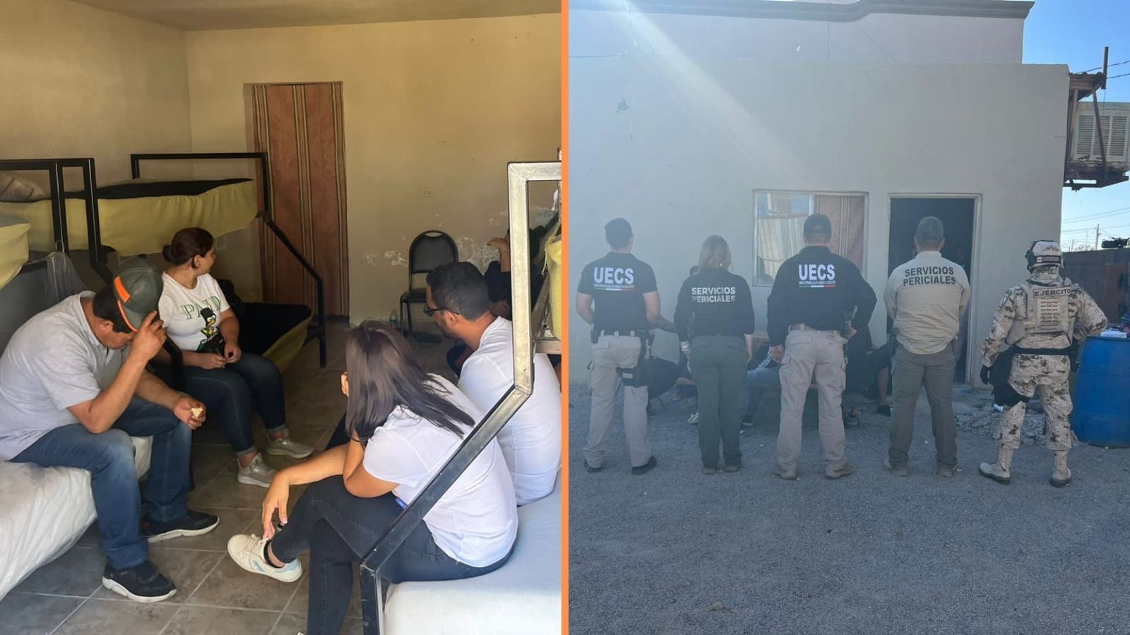 Tras operativo en Sonora, autoridades rescatan a 63 migrantes secuestrados