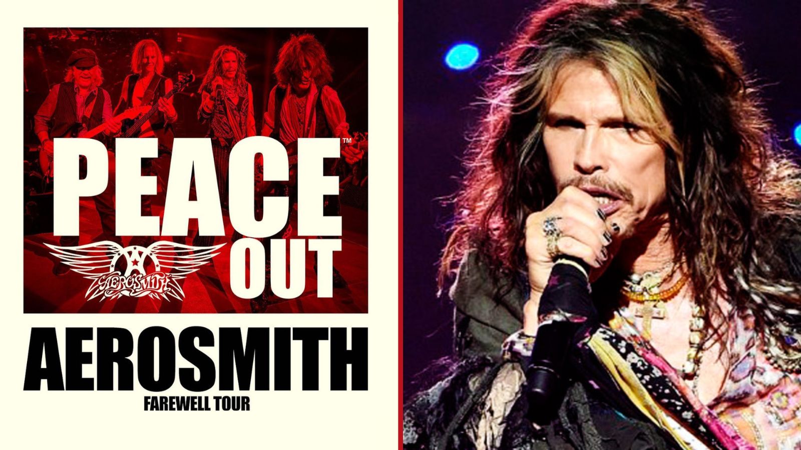 Aerosmith dirá adiós a los escenarios con su gira “Peace Out”