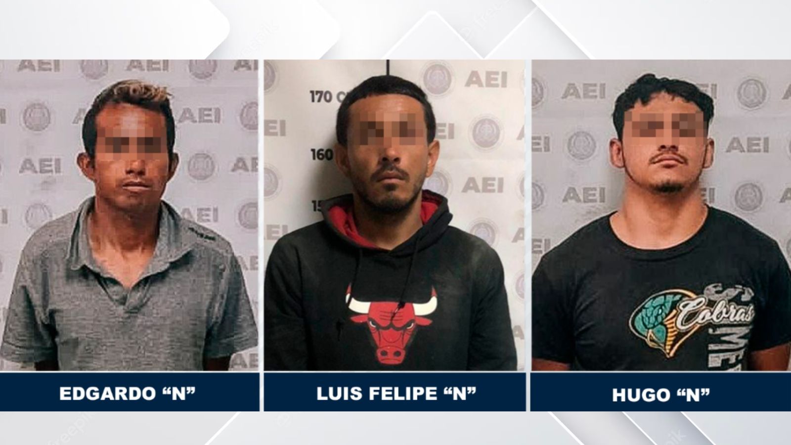Caen tres presuntos responsables de la masacre en Ensenada, BC