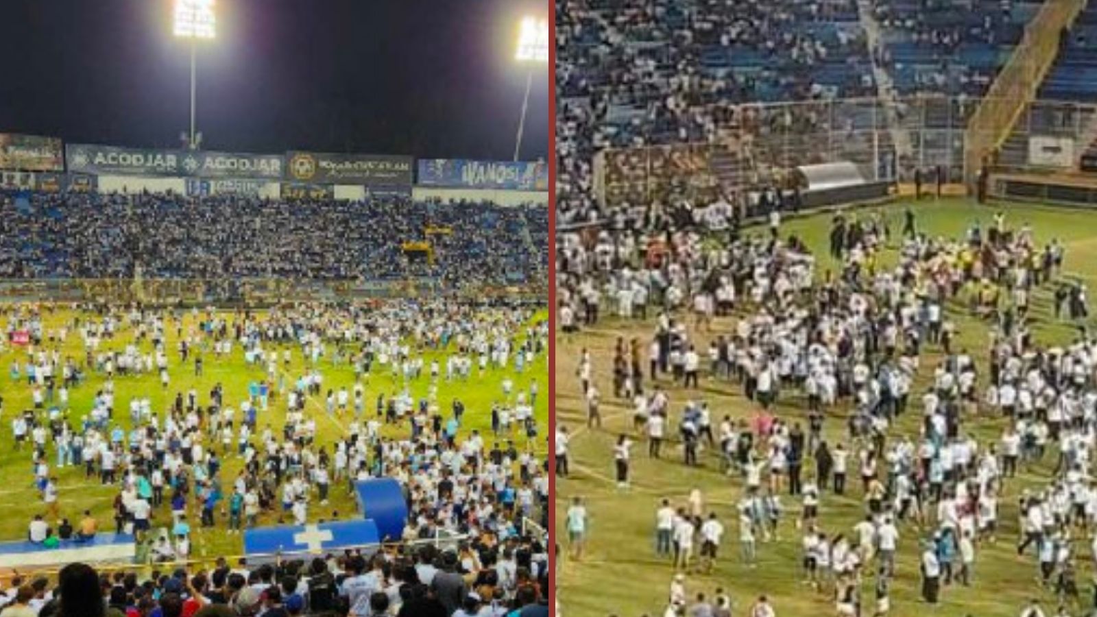Estampida en estadio de El Salvador deja 12 muertos y más de 100 heridos