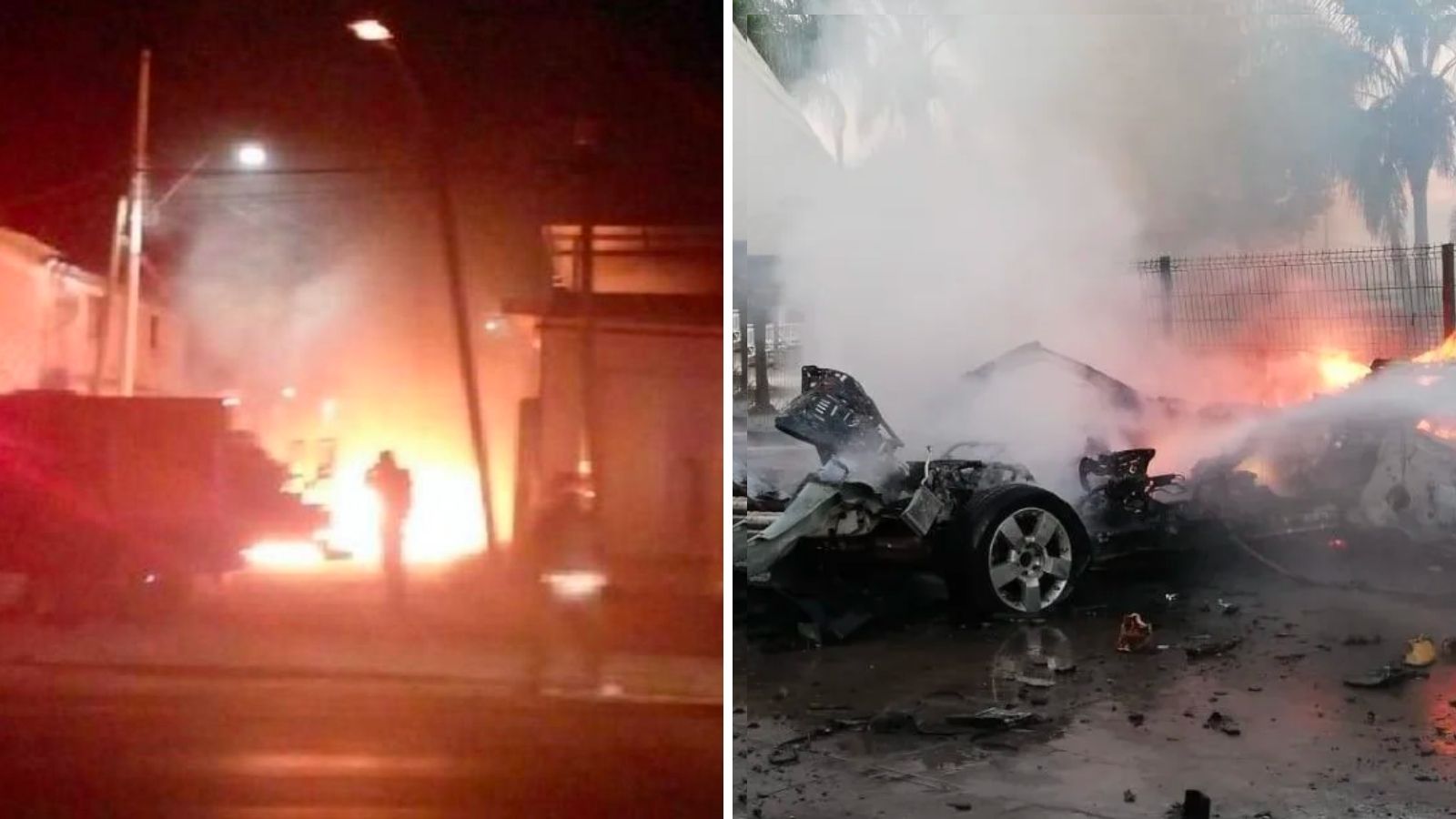 Explosión de coche bomba en Celaya deja 10 heridos