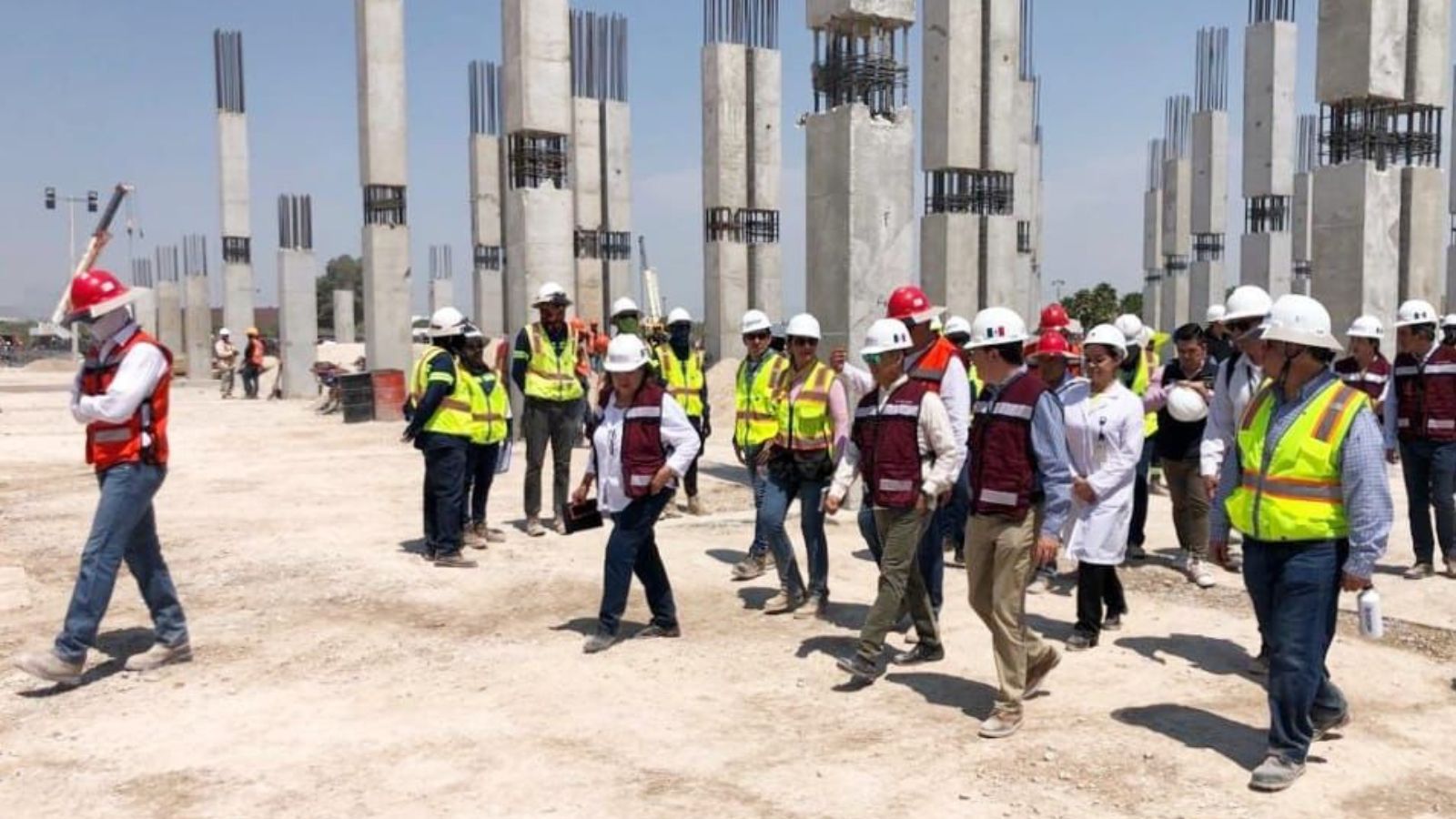 ISSSTE supervisa construcción del Hospital General de Torreón