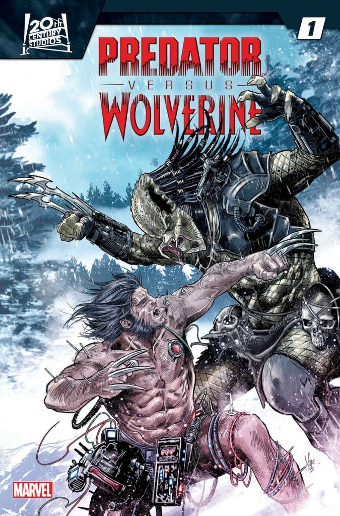 Depredador versus Wolverine comic