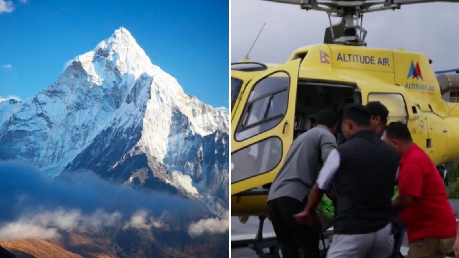 Cinco mexicanos y un piloto mueren tras caída de helicóptero en Nepal