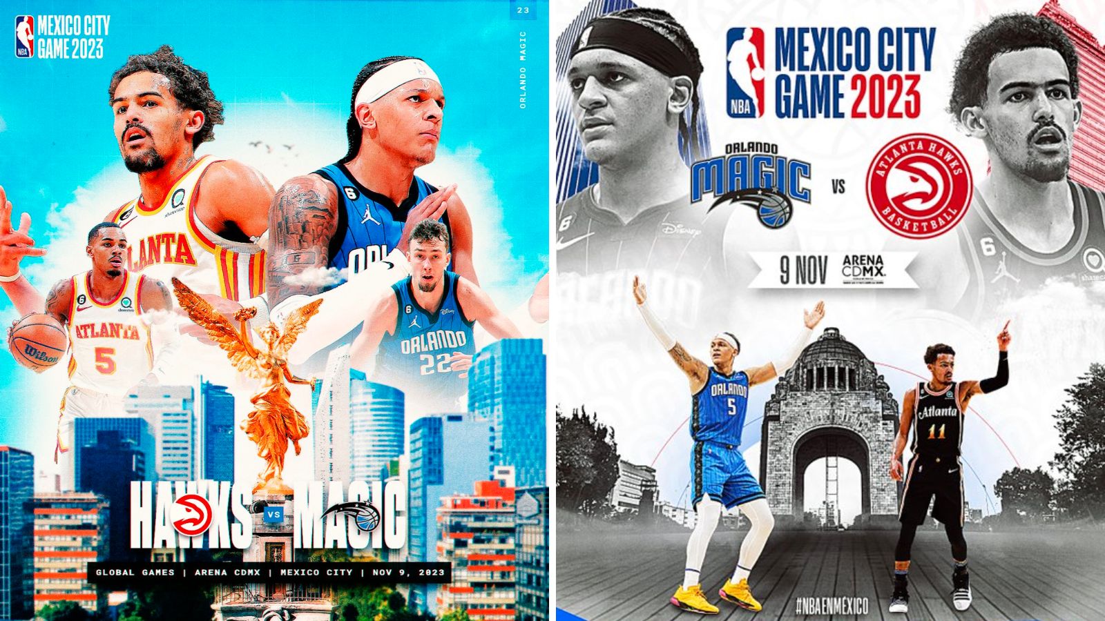 NBA en México- Atlanta Hawks y Orlando Magic vendrán a CDMX