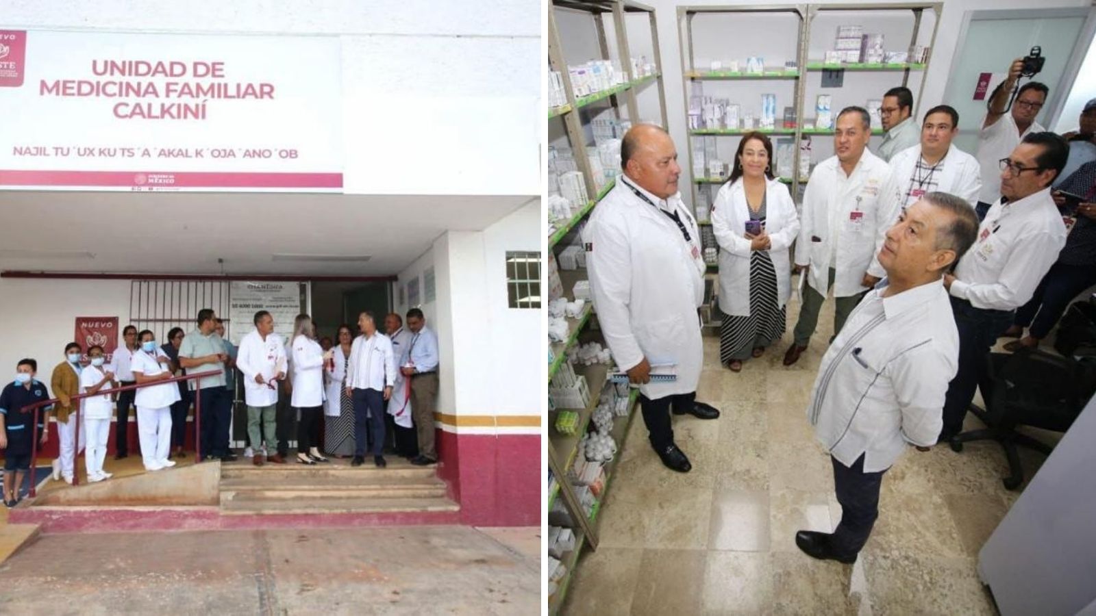 ISSSTE entrega trabajos de remodelación de unidades médicas en Campeche