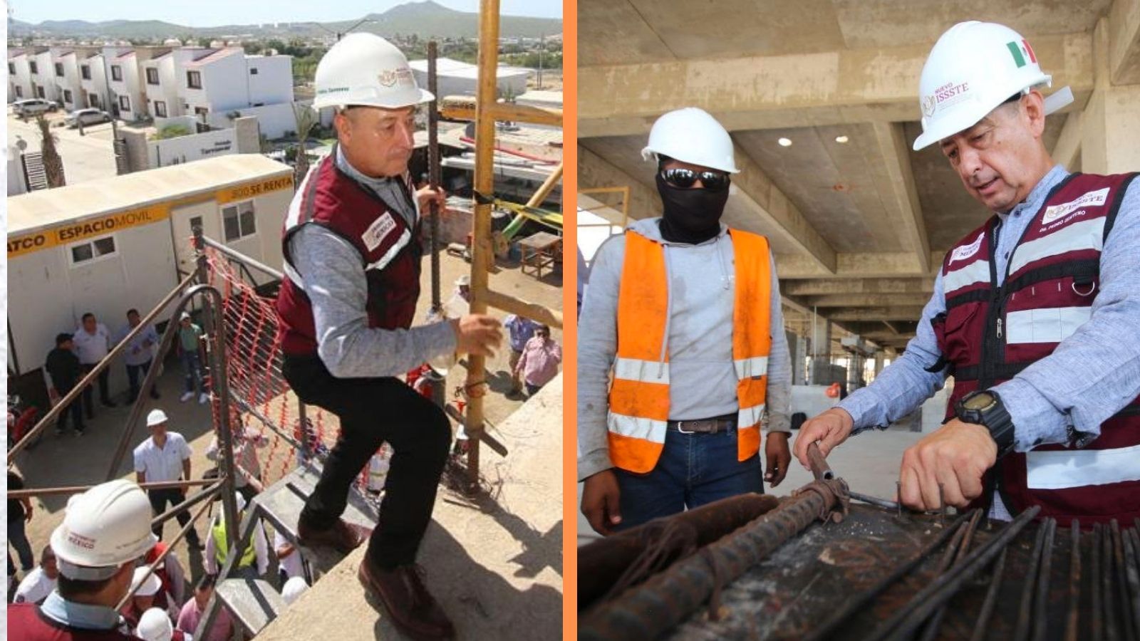 ISSSTE supervisa construcción de Clínica Hospital en Los Cabos