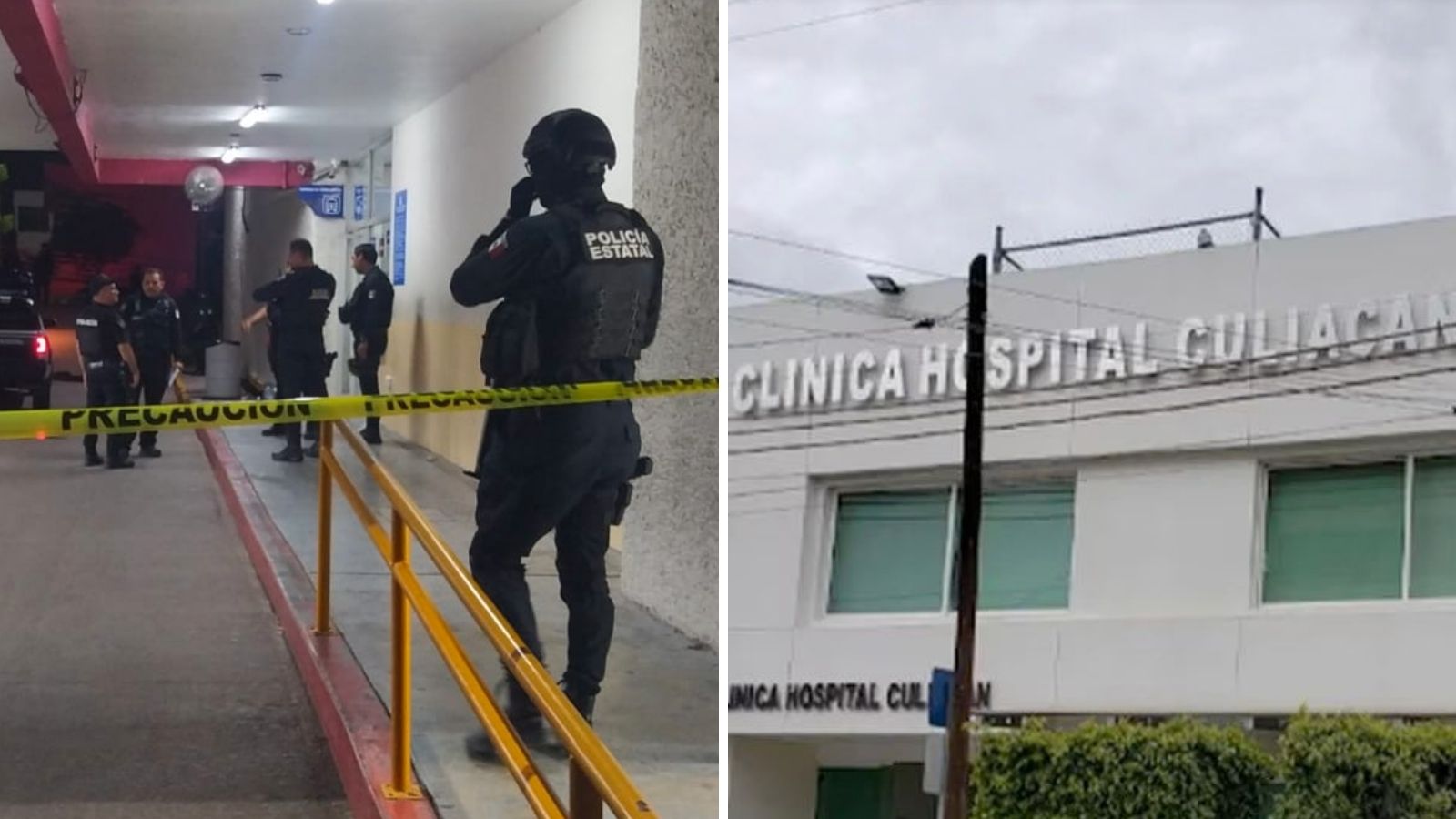 Suman cuatro muertos tras tiroteo en hospital de Culiacán