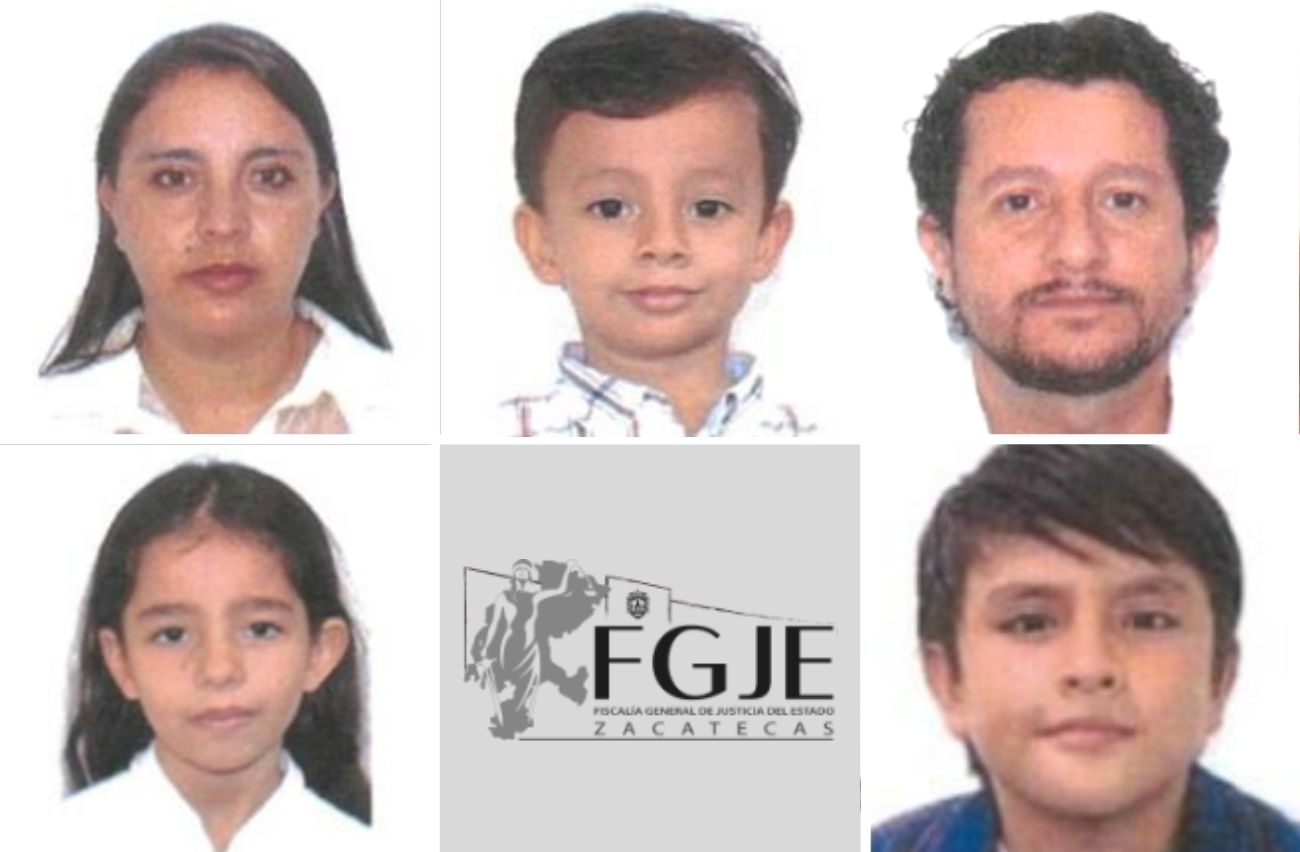 Desaparece familia de Colombia en Zacatecas; iban en un autobús