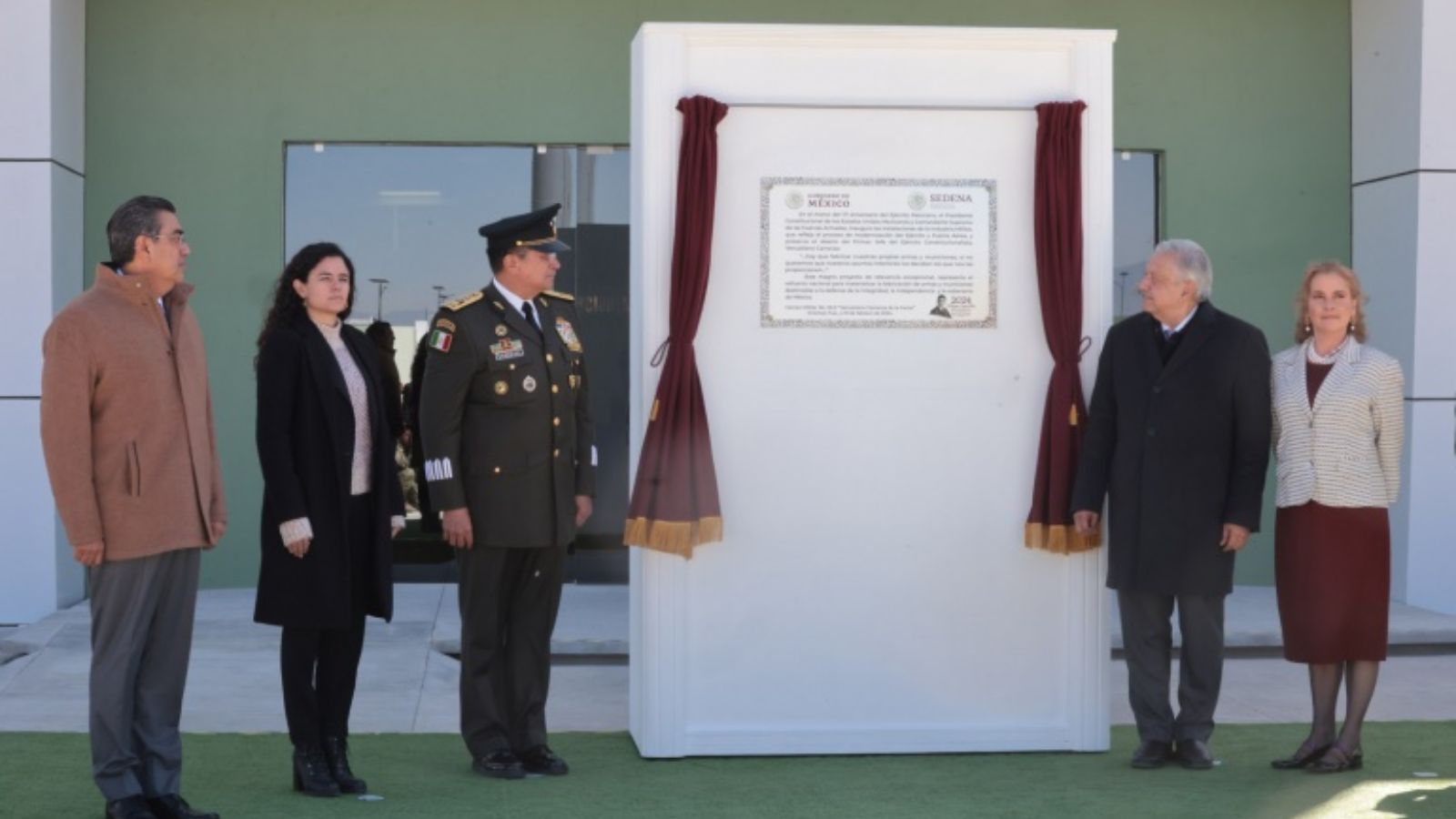 AMLO inaugura instalaciones de la industria militar en Puebla Ejército Mexicano