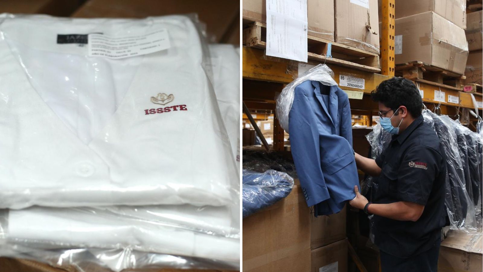 ISSSTE entrega, en febrero, más de 100 mil piezas de uniformes