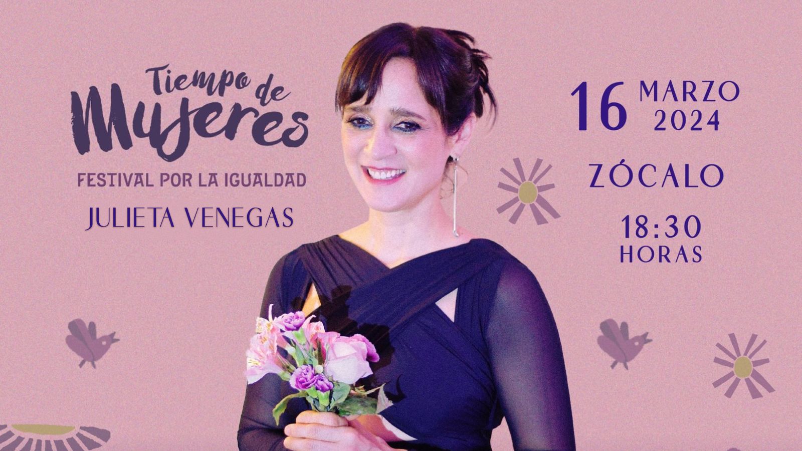 Julieta Venegas dará concierto gratuito en marzo en la CDMX