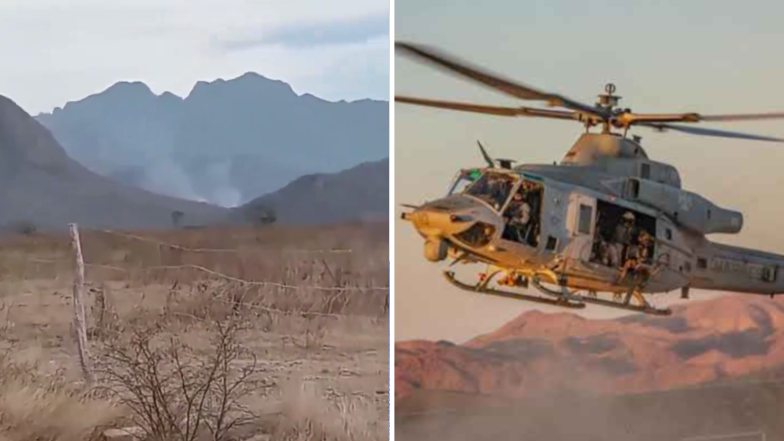 Se desploma otro helicóptero de la Marina; ahora en Sinaloa