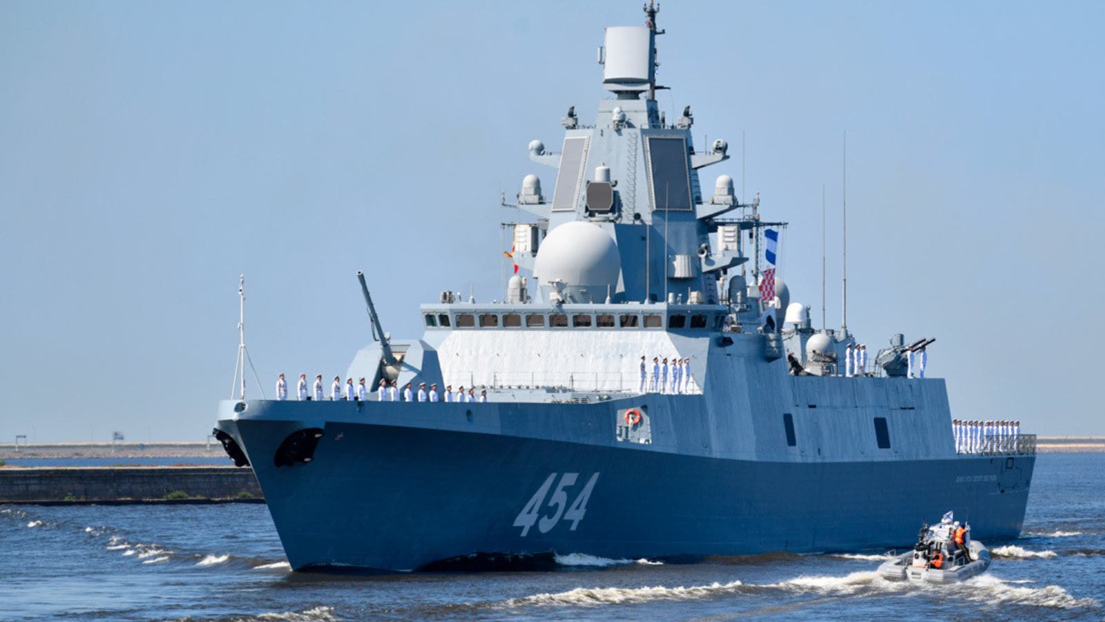 Flotilla de la Marina de Rusia llega a La Habana, Cuba