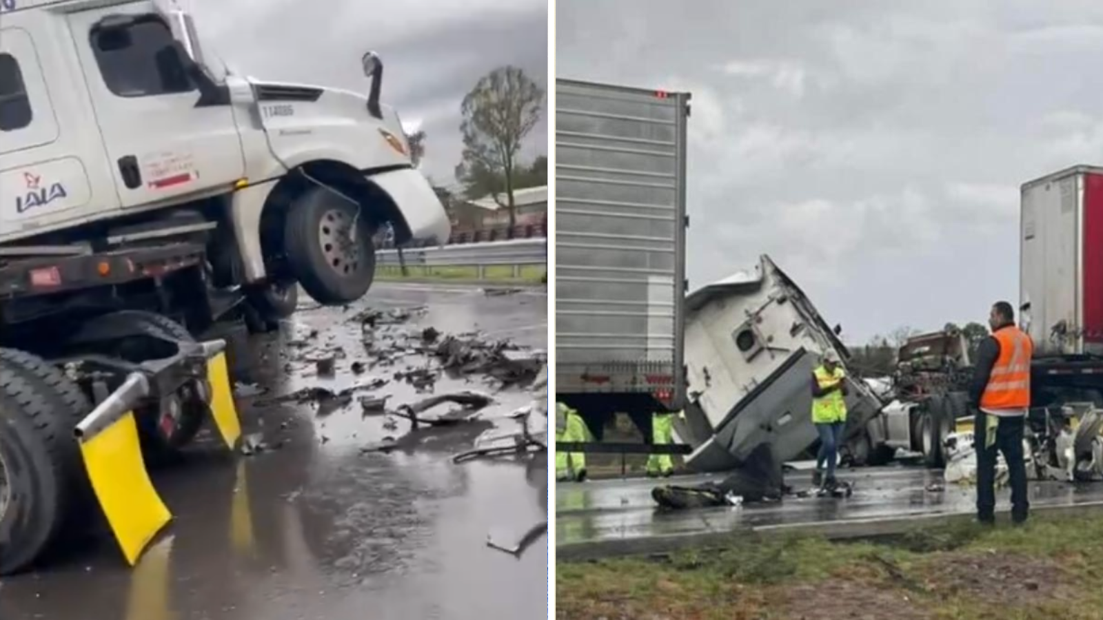 Suman 3 muertos tras accidente en la autopista México-Querétaro