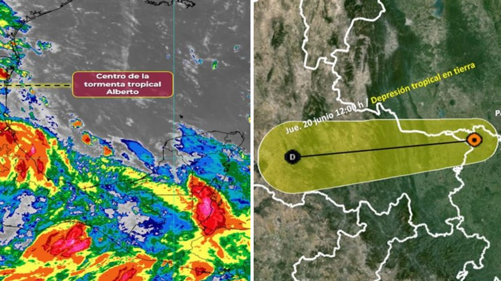 Tormenta tropical Alberto