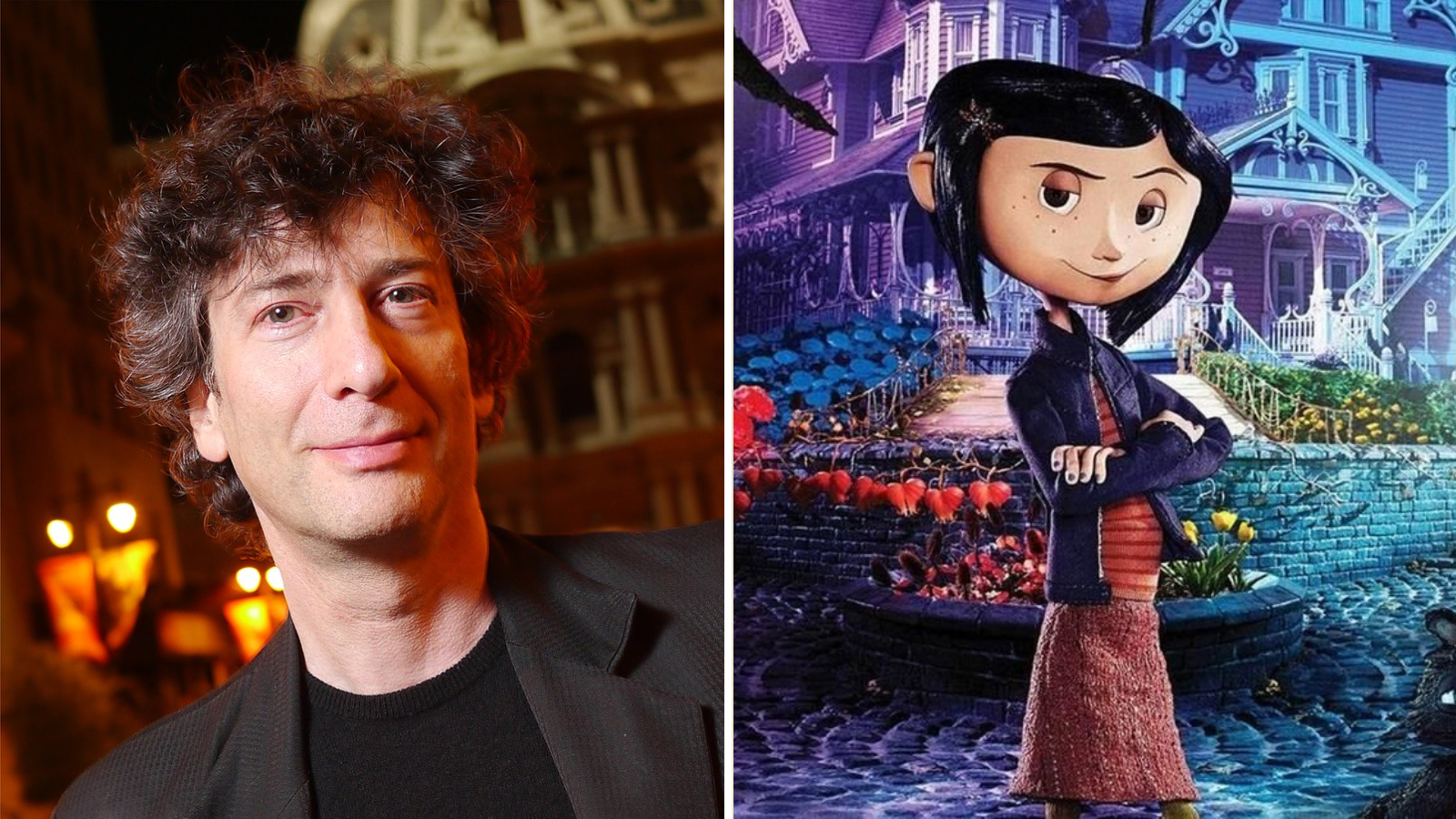 Neil Gaiman, creador de Coraline es acusado de abuso sexual