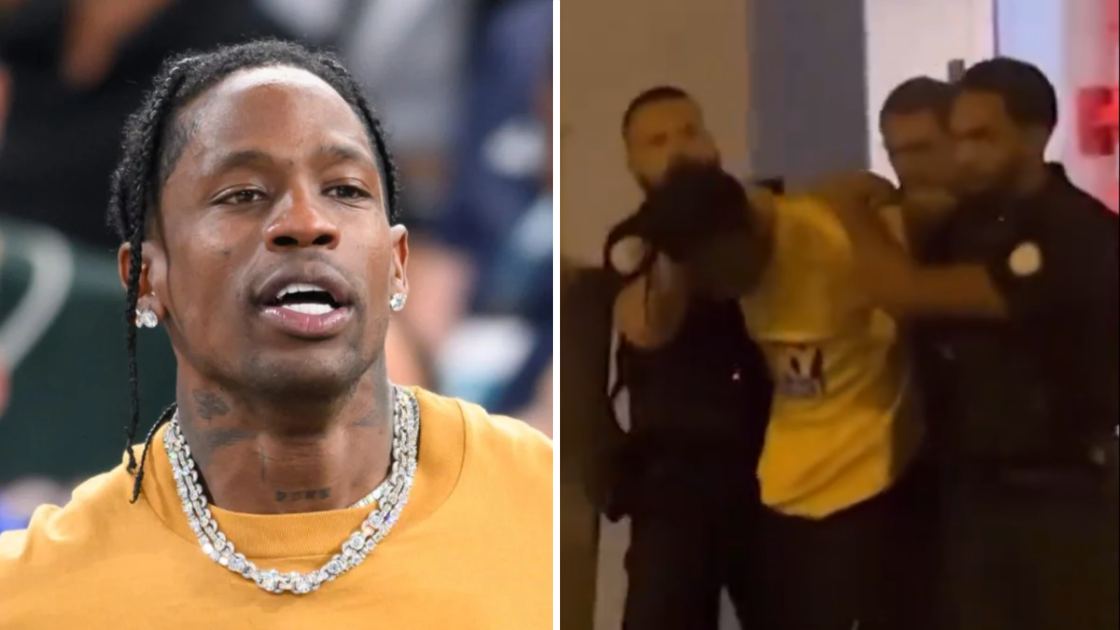 Travis Scott es arrestado en París tras un altercado en un hotel