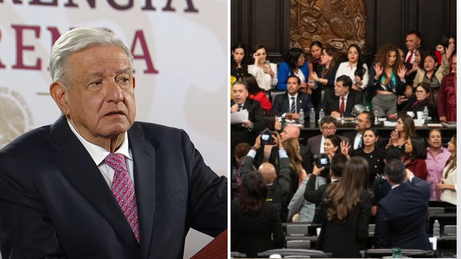 AMLO celebra aprobación del Senado de la Reforma Judicial