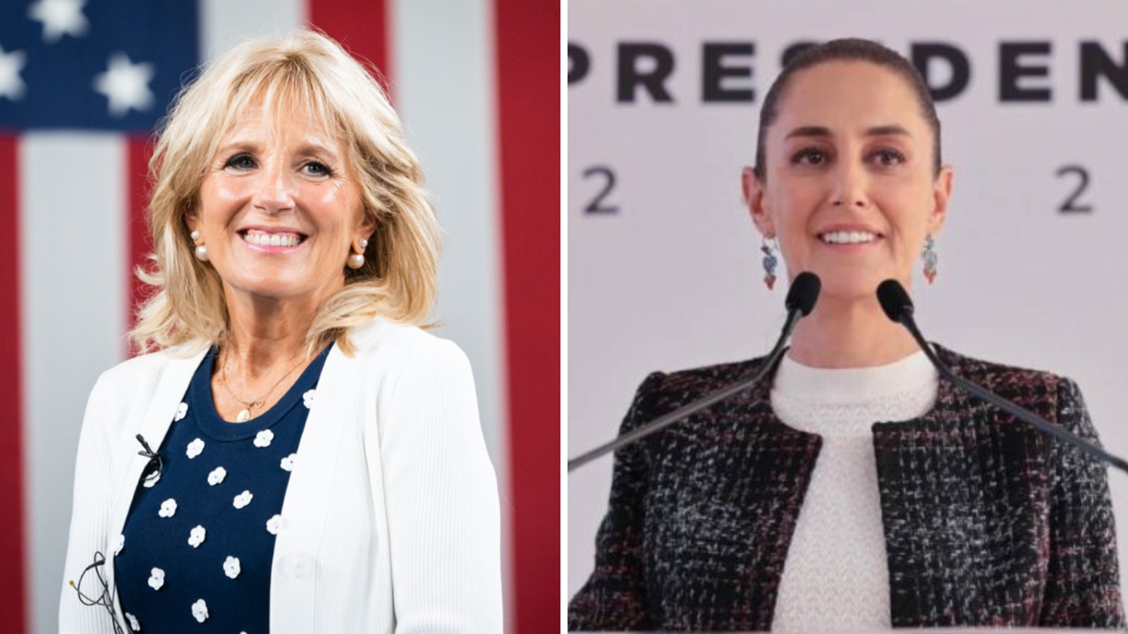 Jill Biden asistirá a la investidura de Claudia Sheinbaum