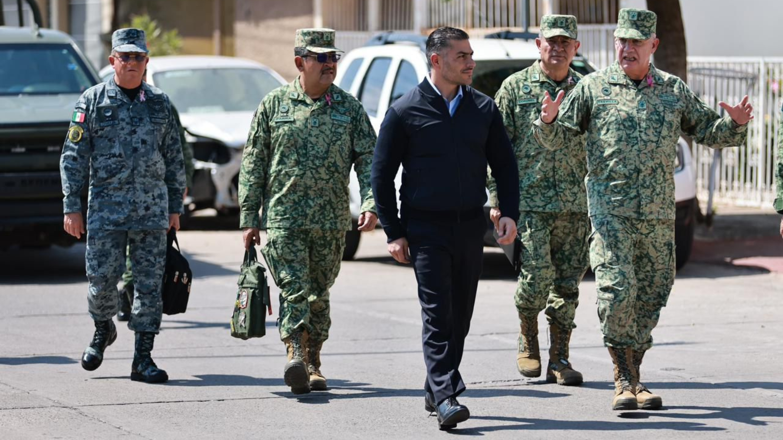 Omar García Harfuch realiza recorridos por Culiacán, Sinaloa